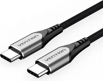 Obrázek produktu pro Vention TADHF, 1 m, USB C, USB C, USB 2.0, 0,48 Gbit/s, Černá, Šedá