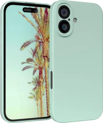 Produktbild von EAZY CASE - TPU Hülle für Apple iPhone 16, TPU Case stoßfeste Handyhülle, weiches Cover mit Kameraschutz, Silikonhülle in Grün
