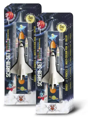 Immagine prodotto di Set di scrittura Trendhaus SPACE ADVENTURE 5 pezzi