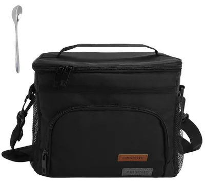 Immagine prodotto di Borsa termica pieghevole da 9 litri, ideale per trasportare cibo, con tracolla