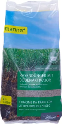 Produktbild von Manna Rasendünger mit Bodenaktivator 5 kg für 125 qm