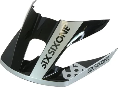 Produktbild von SixSixOne Helmschirm EVO AM , Metallic Schwarz