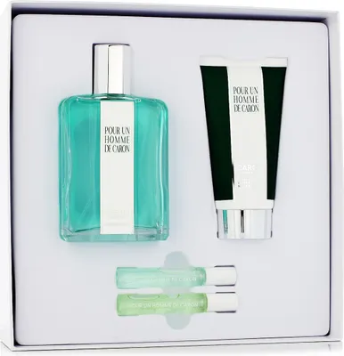 Obrázek produktu pro Caron Pour un Homme de Caron EDT 125 ml + SG 75 ml + EDT MINI Le Matin 5 ml + EDP MINI Le Soir 5 ml
