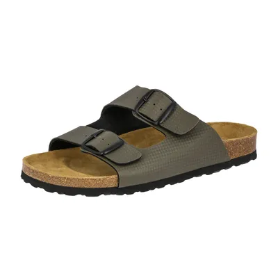 Produktbild von Herren Pantolette Bioline metal Größe 43 aus Synthetik mit Schnallenverschluss