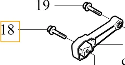 Image de VOLVO S80 V70 XC70 Boulon de support moteur 988871
