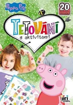 Obrázek produktu pro Tetování s aktivitami Prasátko Peppa