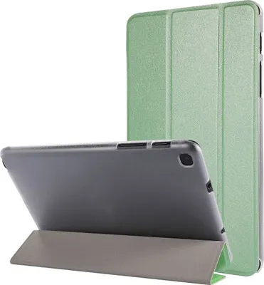Produktbild von Tablethülle für Samsung Galaxy Tab A7 Lite Schutztasche Wallet Cover 360 Case Etuis Grün