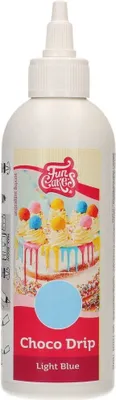 Produktbild von Funcakes Choco Drip Hell Blau 180g