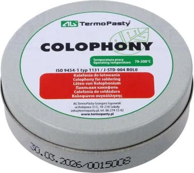 Produktbild von Flussmittel Kolophonium 20g Dose