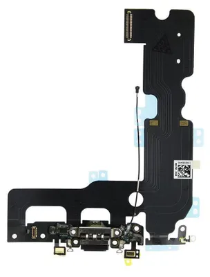 Produktbild von Ladeanschluss für iPhone SE 2020 Mikrofon-Flexkabel Schwarz