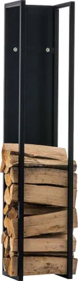 Produktbild von CLP Kaminholzständer Spark schwarz-matt 160 cm