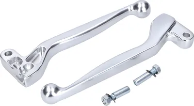 Image de Levier d'embrayage et de frein ALU anodisé argent pour Simson S50, S51, S53, S70, S83, SR50, SR80