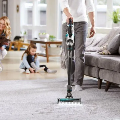Immagine prodotto di BISSELL 2899N Icon 21V aspirapolvere verticale senza filo e senza sacco, nero/blu