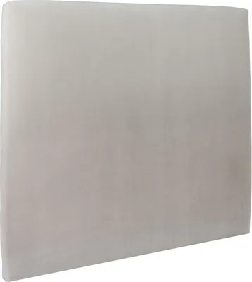 Productafbeelding van Hoofdeinde, bekleed met lichtgrijs fluweel, 160 cm