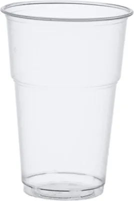 Produktbild von Papstar 81187, 250 ml, Polylactid (PLA), Transparent, 7,8 cm, 110 mm, 25 Stück(e)