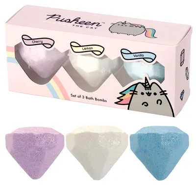Image de Boules de bain Pusheen aux fruits