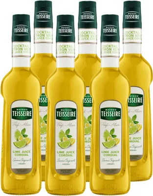 Produktbild von Mathieu Teisseire Getränke-Sirup Lime Juice Cordial 0,7L (6er Pack)