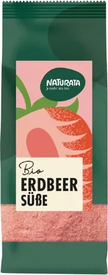 Produktbild von Erdbeersüße (Reissüße mit Erdbeerpulver), 55 g