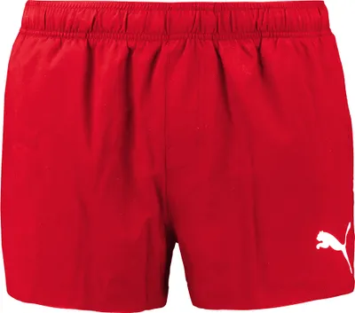 Produktbild von PUMA Herren Badehose kurze Badeshorts Männer schnelltrocknend Größen XS - XXL, Farbe:Red, Bekleidungsgröße:XS