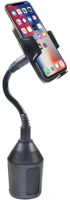 Obrázek produktu pro Držák na telefon na kolo - 360° otočný - Univerzální - Do 8,4 cm - Černý