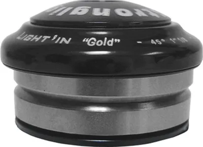 Image de Jeu de direction Stronglight 1 1/8 Lightïin acier noir
