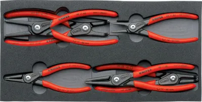 Image de Jeu de 6 circlips de précision SRZ Knipex | 4003773069652