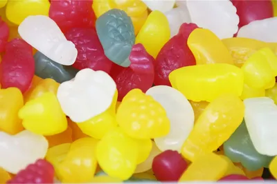 Produktbild von Fruchtgummi Veggie Fruchtsalat gelatinefrei Angebot 1000g