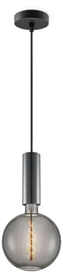 Produktbild von Home Sweet Home Hängeleuchte schwarz Saga - G180 - dimmbar E27 smoke