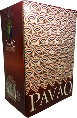 Produktbild von Pavão Tinto 5 Ltr. - Rotwein - Bag in Box - Vinho Verde - Portugal