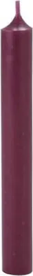 Image de Bougie en stéarine - aubergine 1pc.