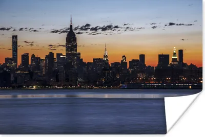 Produktbild von MuchoWow® Poster New York - Skyline - Amerika 30x20 cm - Plakate - Print