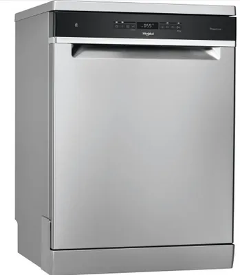 Produktbild von Whirlpool WFO 3O41 PL X, Freistehend, Standardgröße (60 cm), Edelstahl, Schwarz, Tasten, LED