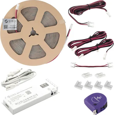 Produktbild von SIRO LED Band 5m Set Led Streifen 10W/m 4000K, IP20, 24V/DC