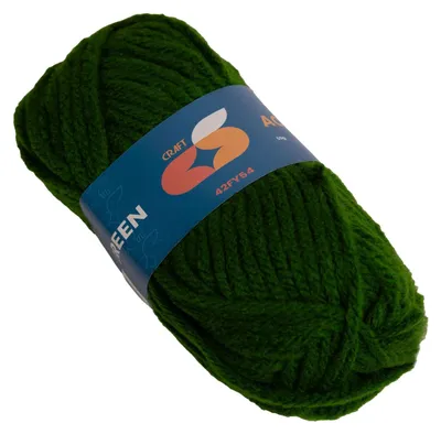 Produktbild von Colorations – Acrylgarn 4 mm – 50 g – Grün