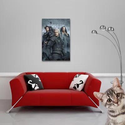 Produktbild von Witcher, The - Poster - Characters + 1 Ü-Poster der Grösse 61x91,5cm