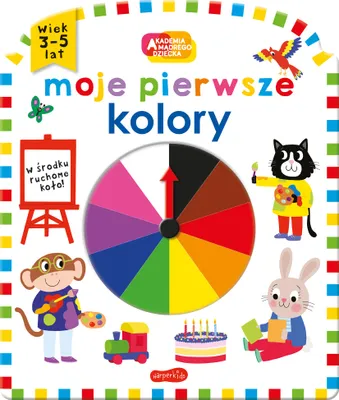 Immagine prodotto di Moje pierwsze kolory. Akademia mądrego dziecka - Roger Priddy, Becky Down