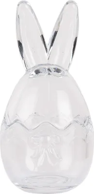 Produktbild von Clayre & Eef Glastopf Ei Ø 9x17 cm Transparant Glas