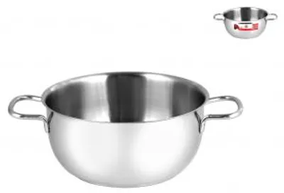 Immagine prodotto di HOMe Casseruola Inox 2 Manici Cm12