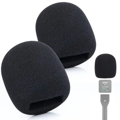 Produktbild von Popfilter für kabelloses Mikrofon mit Windschutz