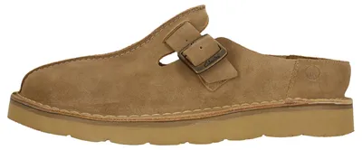 Produktbild von Clarks Solsbury – Pantoletten aus Wildleder, Beige 46 EU