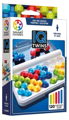 Obrázok produktu pre IQ Twins – Logická hra so 120 úlohami (vydanie v rumunčine)