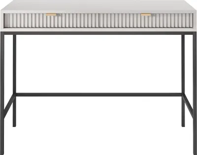 Obrázok produktu pre Konzolový stolík LAMELLI v modernom štýle, dĺžka 154 cm, farba sivá