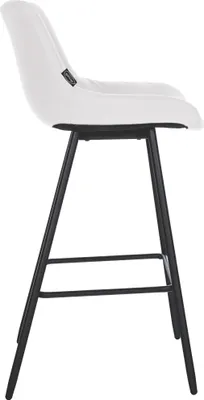 Produktbild von Barhocker HLO-CP335 Kunstleder  weiß