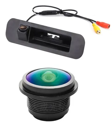 Produktbild von Rückfahrkamera, 140° Sichtwinkel, Kofferraumgriffmontage, AHD720P-Kamera, 12 V-a