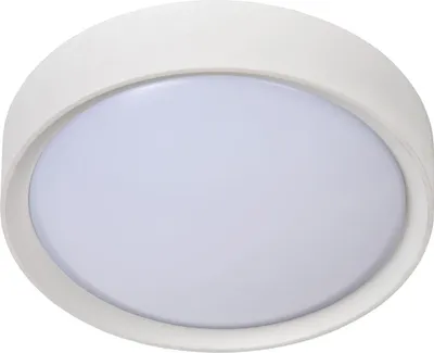 Produktbild von Deckenleuchte Ø 25 cm Weiß E27 rund Modern Deckenlampe