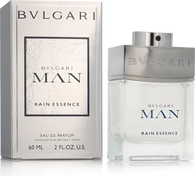 Produktbild von BVLGARI Man Rain Essence, Männer, 60 ml, Grüner Tee, Orange, Lotus, Moschus, Bernstein, Guajak-Holz, Spray