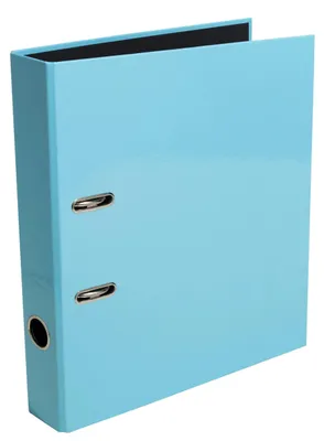 Produktbild von Exacompta 10x Ordner Prem'Touch A4, Rücken 50mm, Aquarel - Pastellblau - 53464E