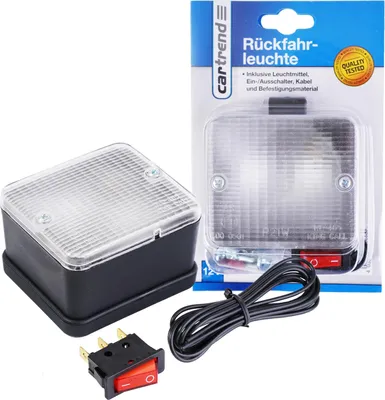 Obrázok produktu pre Spätné svetlo 12V s držiakom + spínač