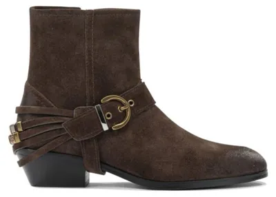 Produktbild von PINKO Damenstiefel aus Wildleder, braun