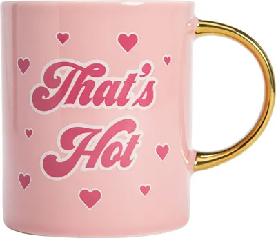Produktbild von Paris Hilton  That's Hot Keramiktasse 450ml  Stilvolle Kaffeetasse mit Paris Hilton Spruch, Ideal für den täglichen Gebrauch, Nicht mikrowellengeeignet